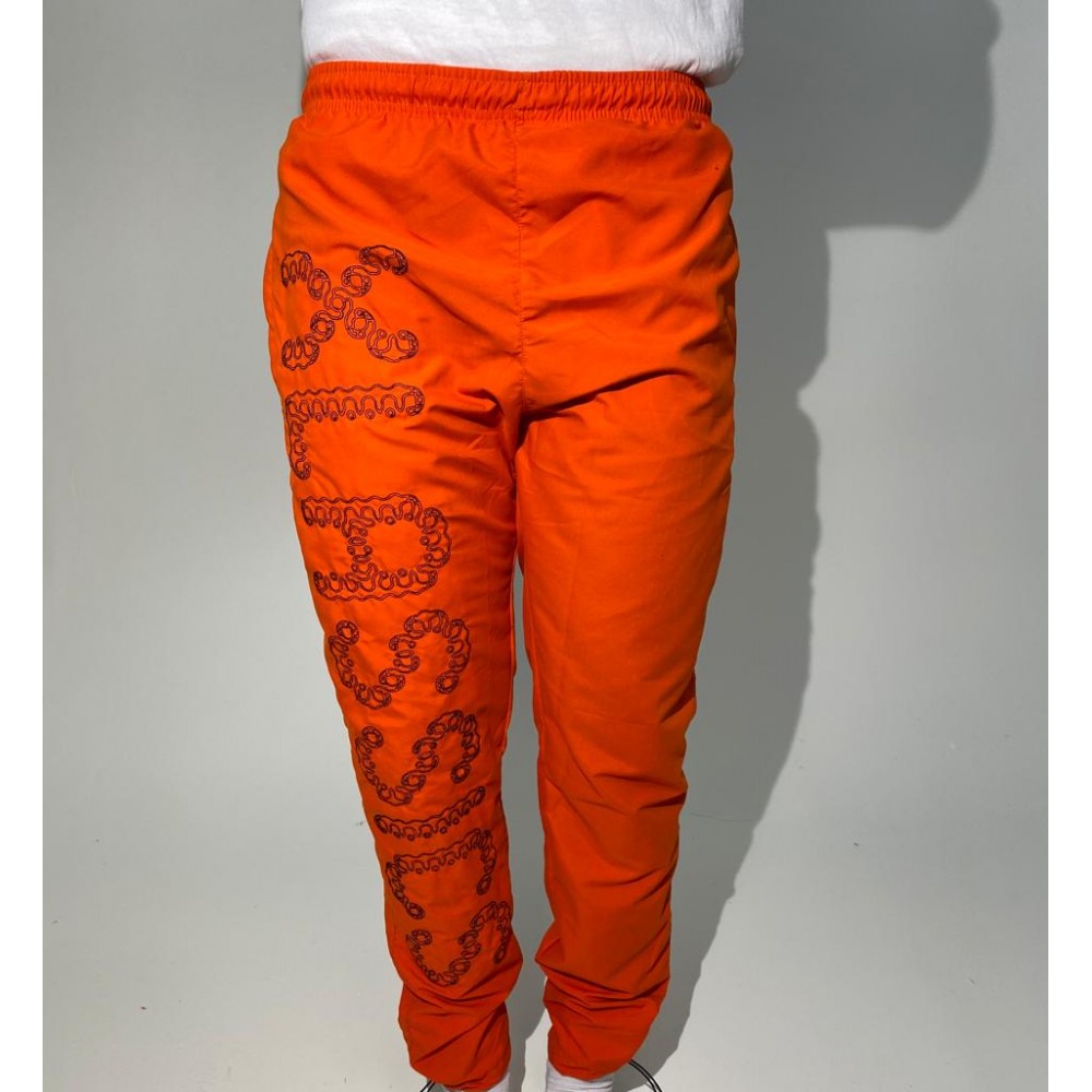 orange sweat pants